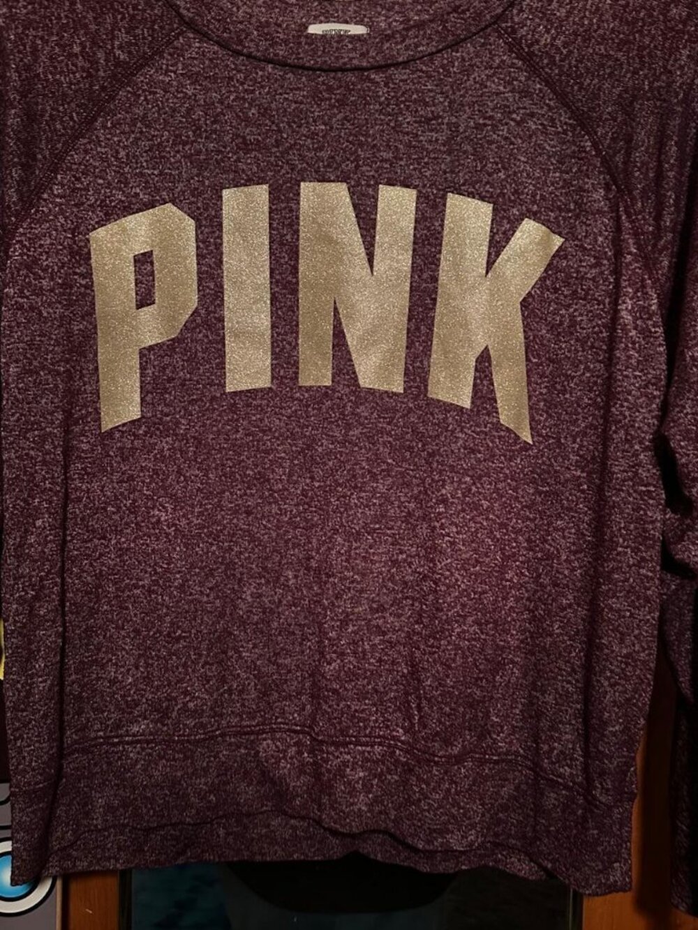 Victoria’s Secret PINK Long Sleeve – Purple, Large 💜